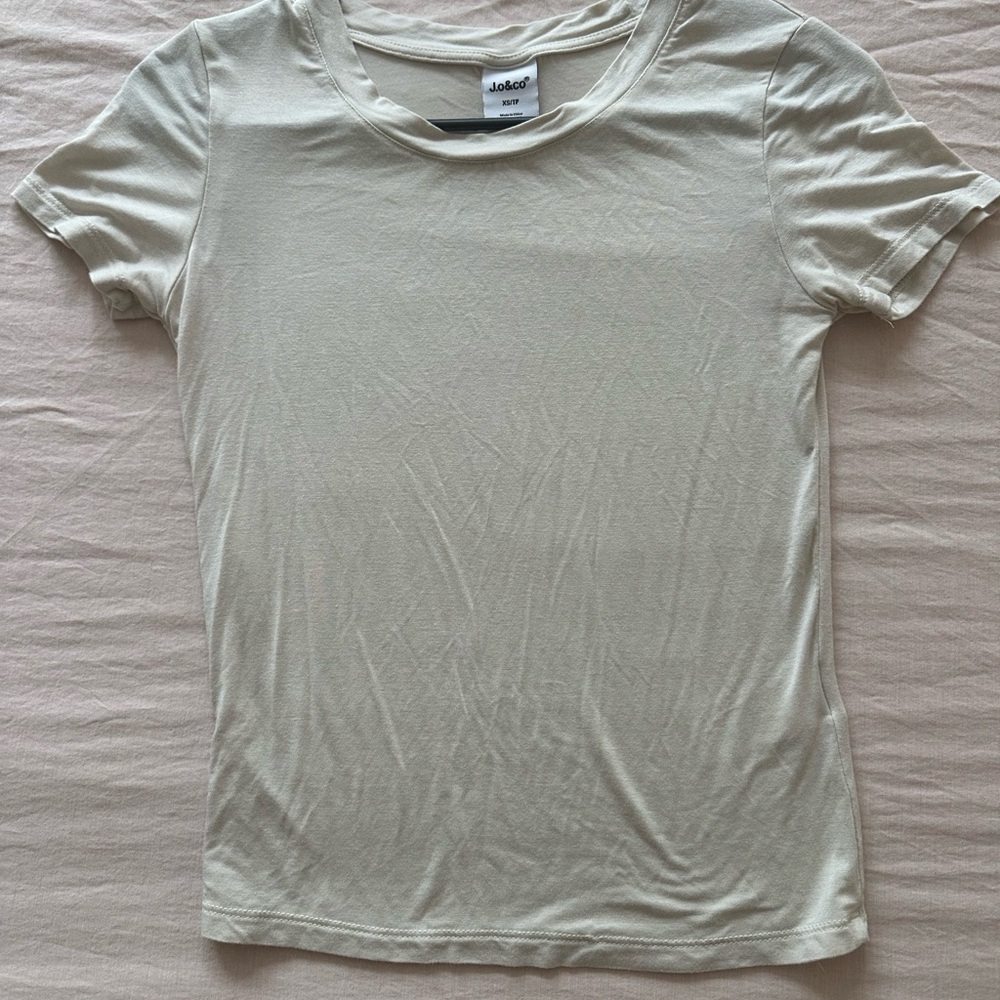 Cream Women's Top